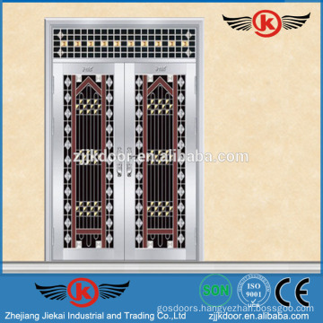 Jk Ss9041 Stainless Steel Main Gate Design For Homes Double