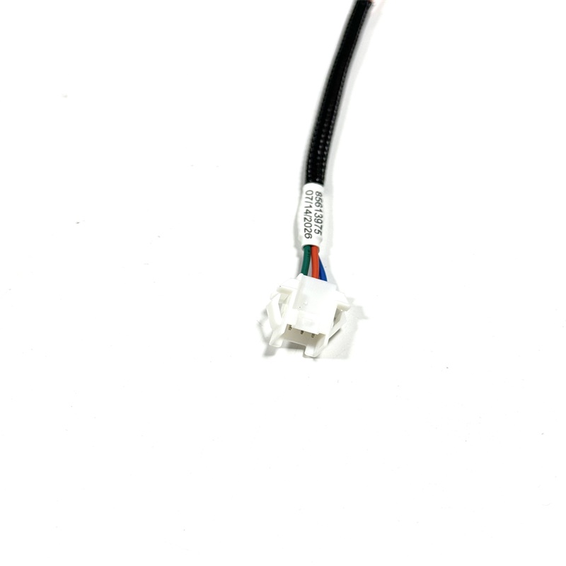 JST 3Pin Automotive Inflation Switch Wiring Harness with Braided Protective Sleeve JST 3Pin Automotive Inflation Switch Wiring Harness with Braided Protective Sleeve