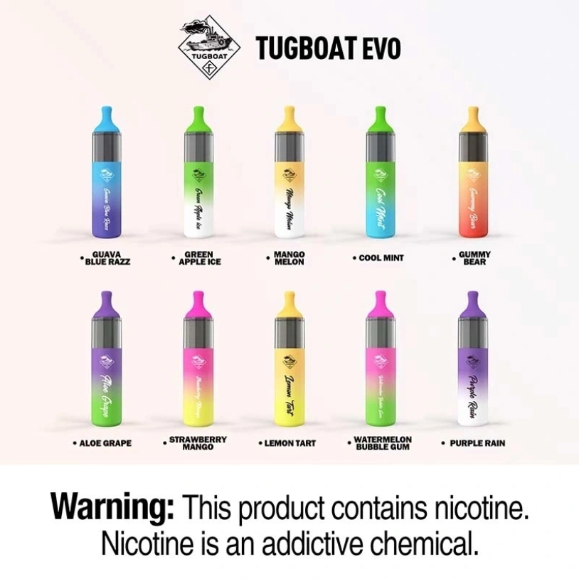 Tugboat Evo Disposable Vape Device 4500 Puffs