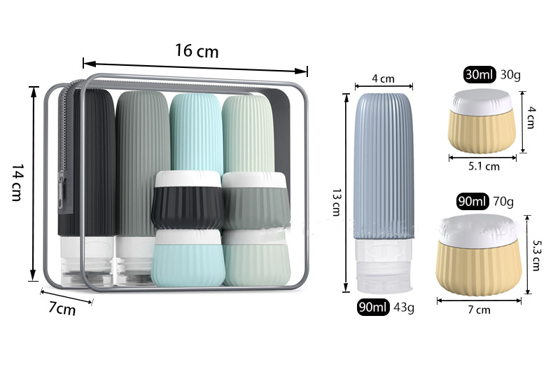 silicone travel bottle MFZ-N005 silicone travel bottle MFZ-N005