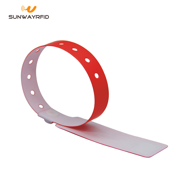 pvc disposable rfid wristband