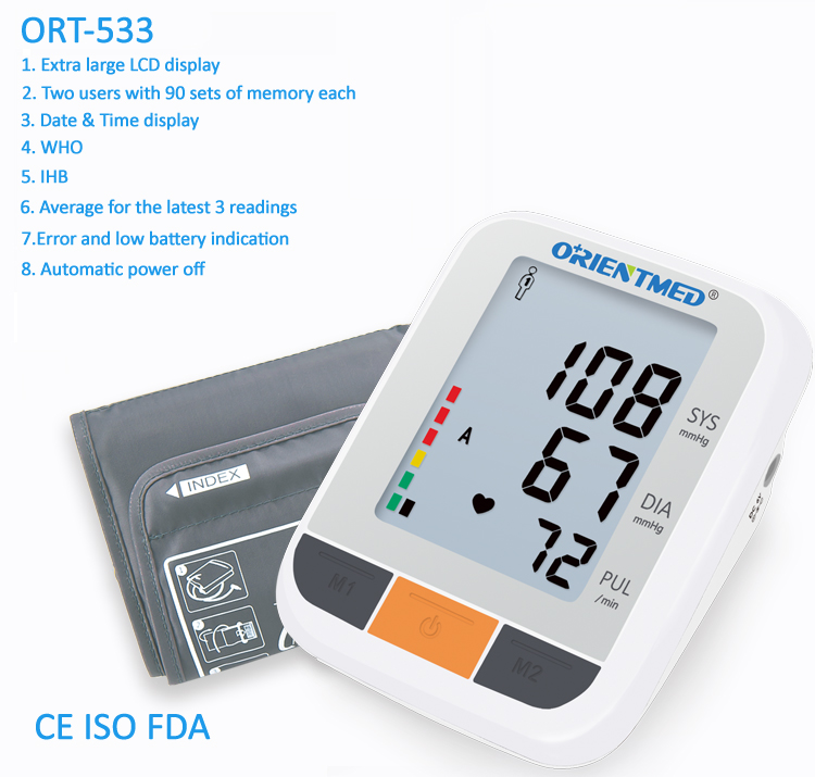 ORT533-kan basıncı izleme ORT533-blood-pressure-monitor