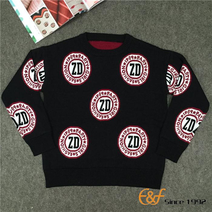 Girl Pullover Sweater Girl Pullover Sweater