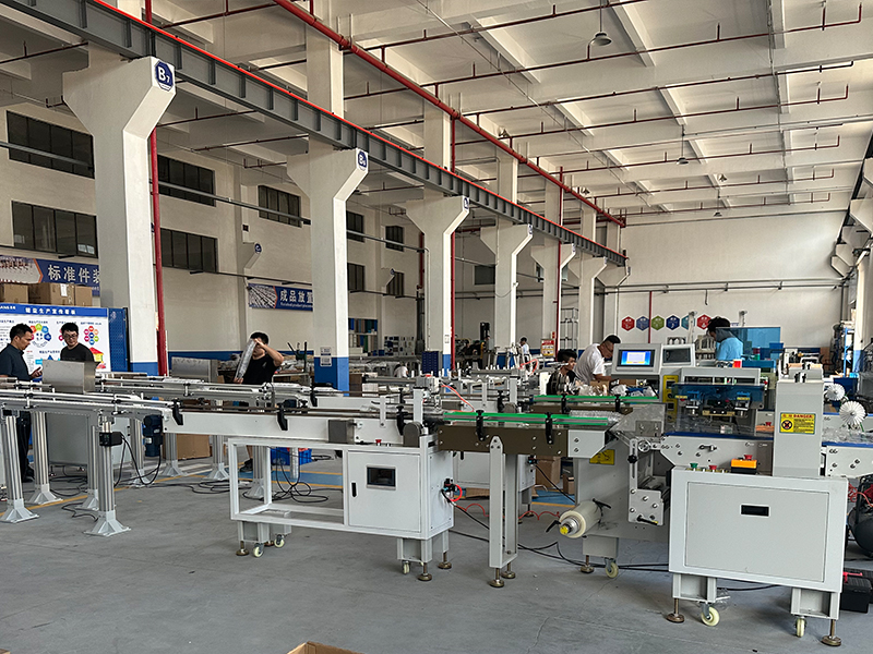 Automatic pillow packing machine Automatic pillow packing machine