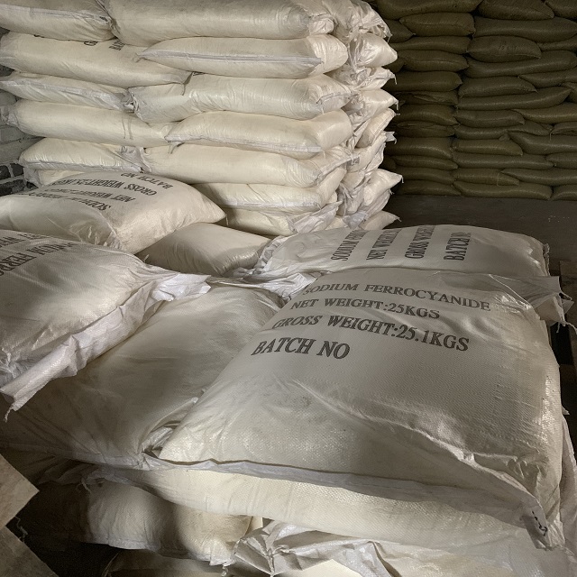 Packing of Manganese Sulfate