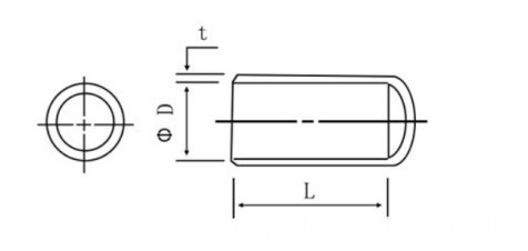 Desenho de tampa de vedação elástica Elastic Sealing Cap Drawing