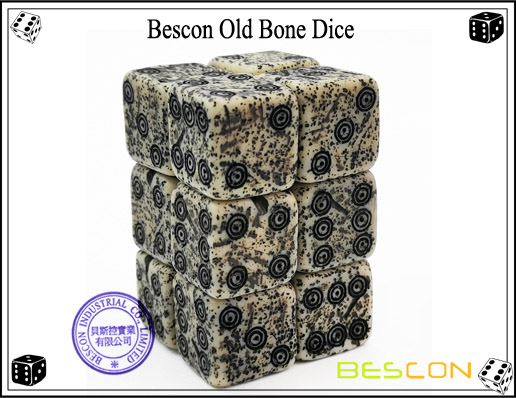 Bescon Old Bone Dice-3 Bescon Old Bone Dice-3