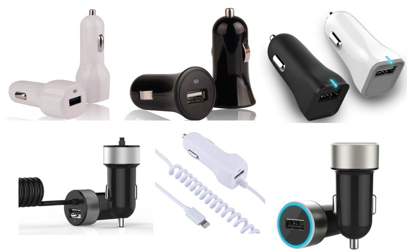 1つのUSBポートの車の充電器 1 USB port car charger