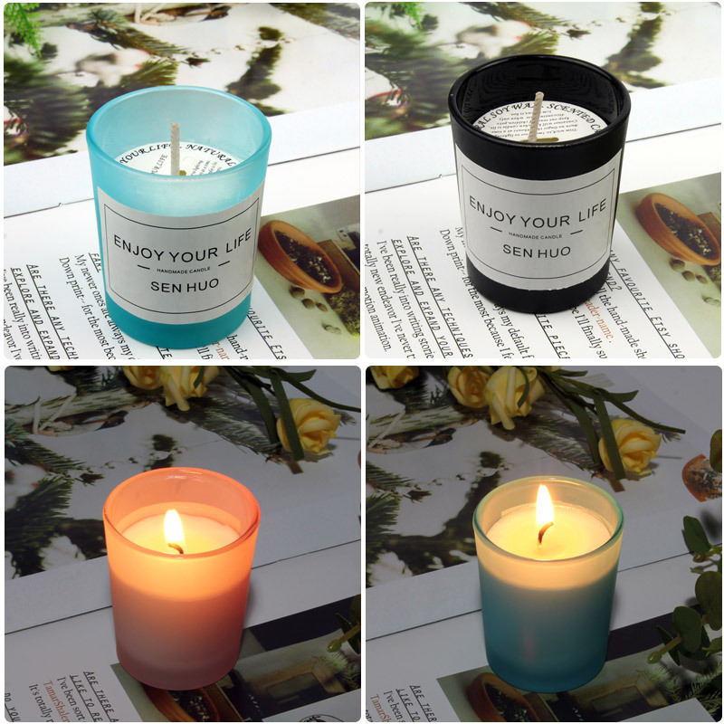 glass jar candle glass jar candle