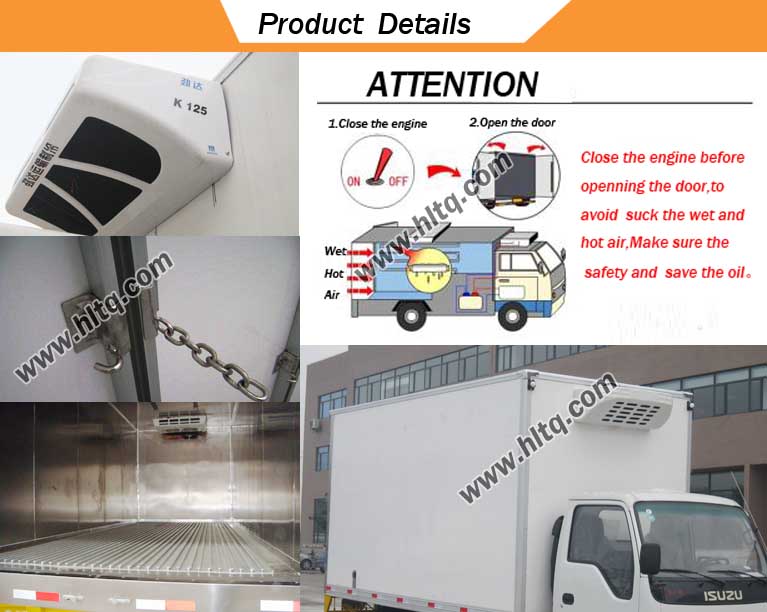JAC 180hp refrigerator truck carrier