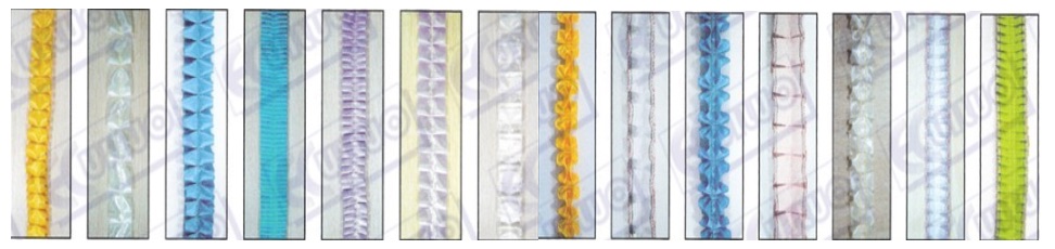 Multi Purpose Rosette Ribbon Pleating Sewing Machine FOXSEW FX400 -3 Multi Purpose Rosette Ribbon Pleating Sewing Machine FOXSEW FX400 -3