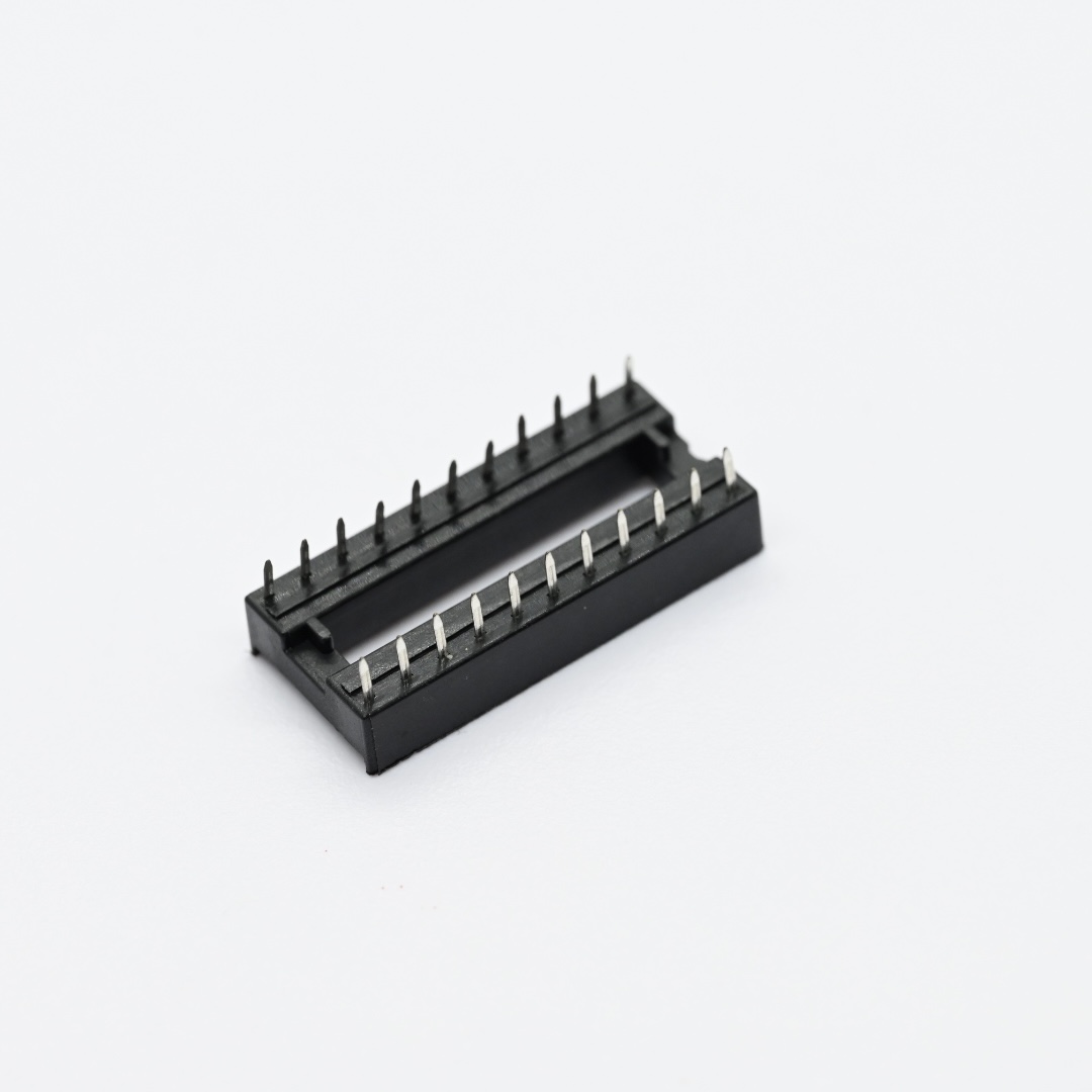 IFES01-XXX+2.54mm Dual-in-line Socket Straight DIP Type Stamped(1) IFES01-XXX+2.54mm Dual-in-line Socket Straight DIP Type Stamped(1)