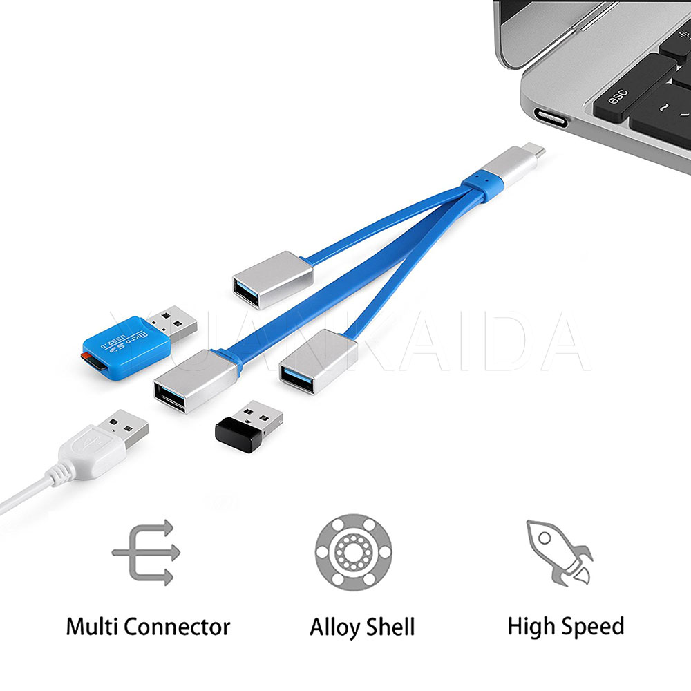 3 In 1 Type C Usb Cable