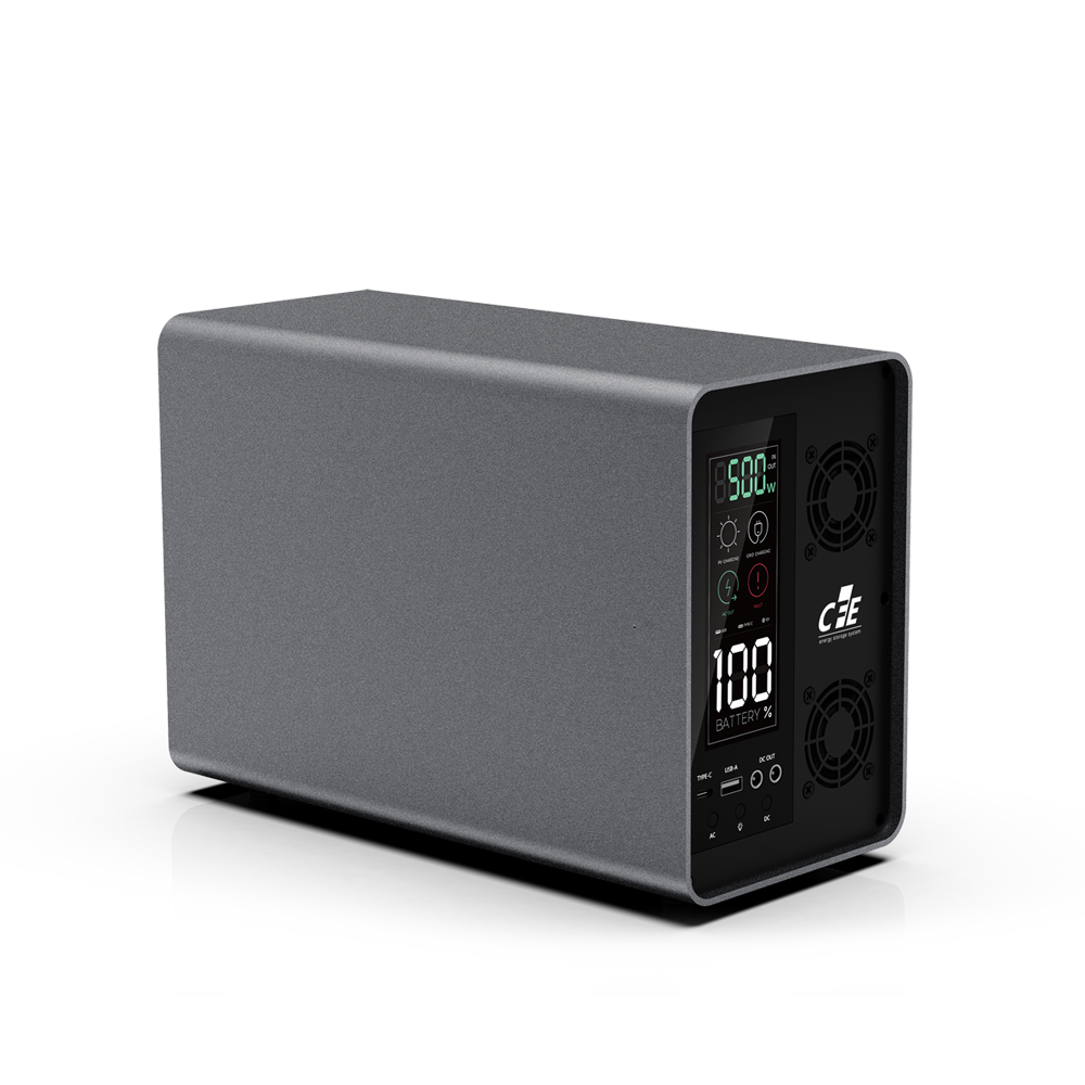 500W /1.0kWh Portable Solar & Grid Power Box 500W /1.0kWh Portable Solar & Grid Power Box