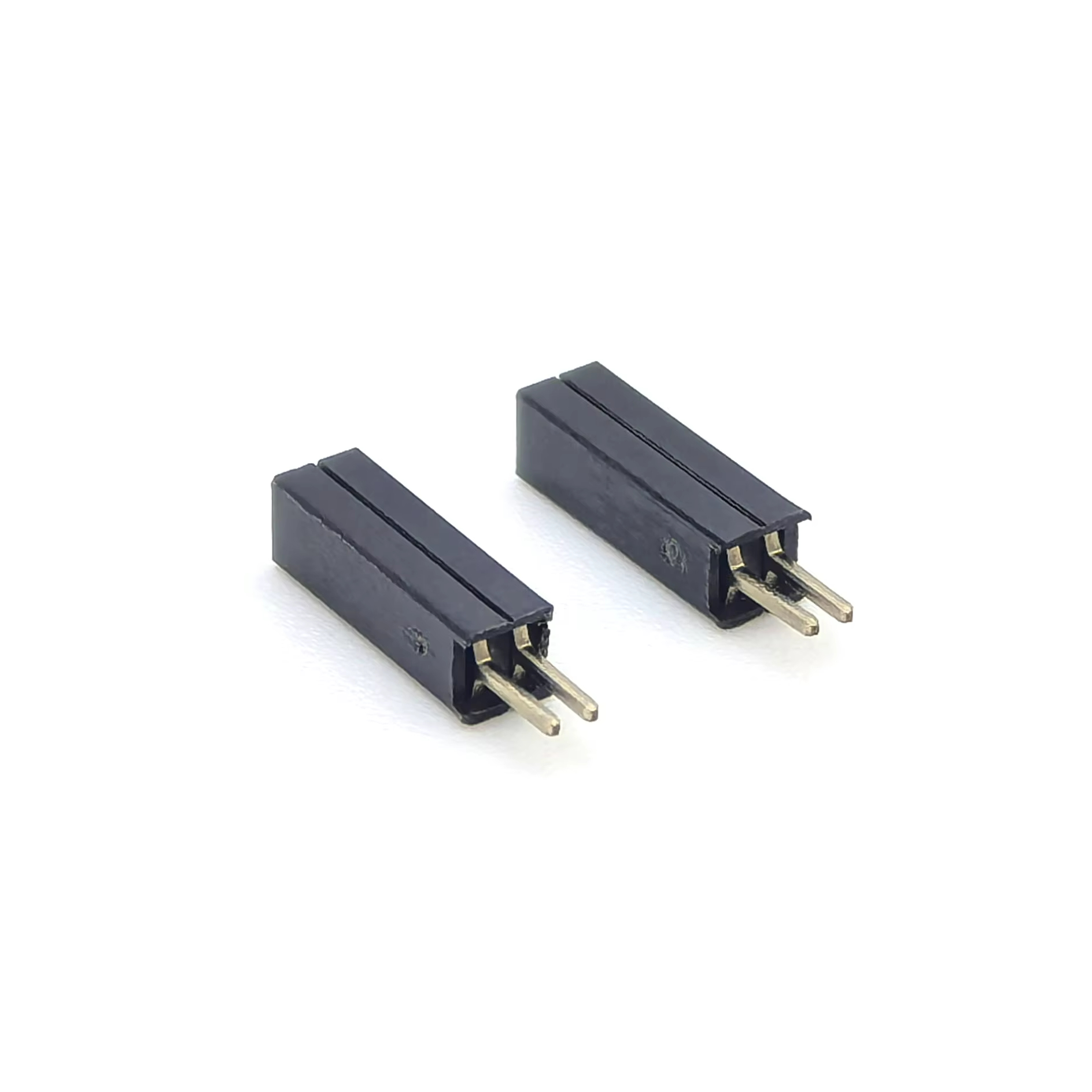 1.27mm Pitch Female header Connector Single Row Straight H8.5mm 1*2P 1.27mm Pitch Female header Connector Single Row Straight H8.5mm 1*2P