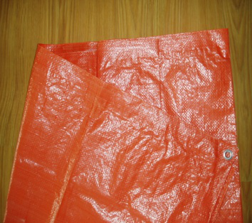 Orange PE Tarpaulin