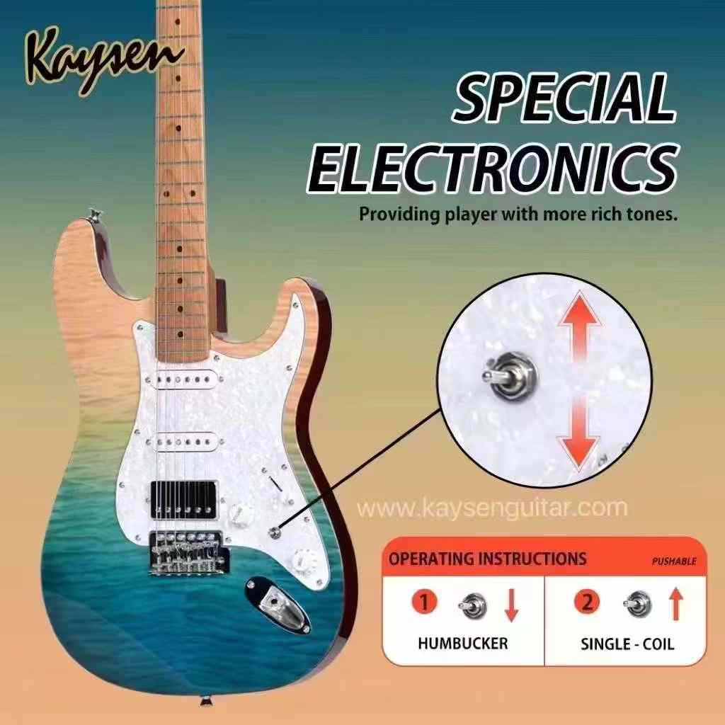 Kaysen professional electric guitar KST-650.2 Kaysen professional electric guitar KST-650.2