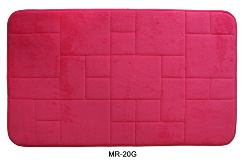 Coral vevel Bathmat