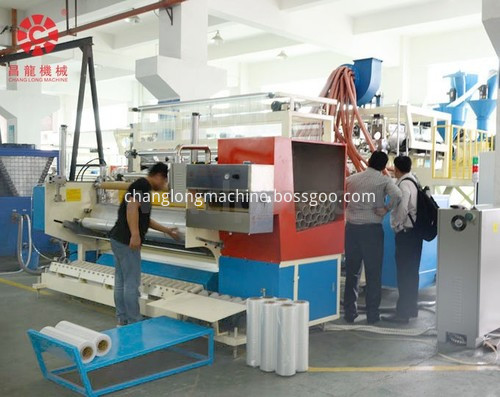 stretch film making machinery