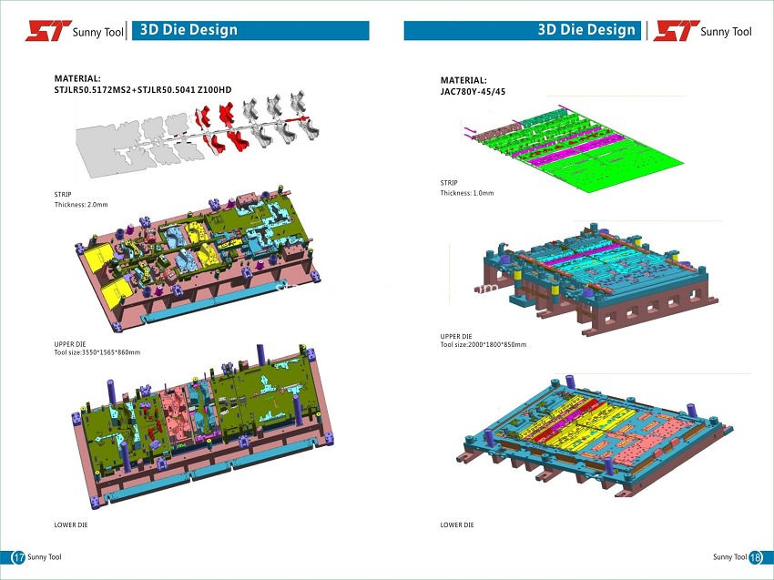 3D Die Design