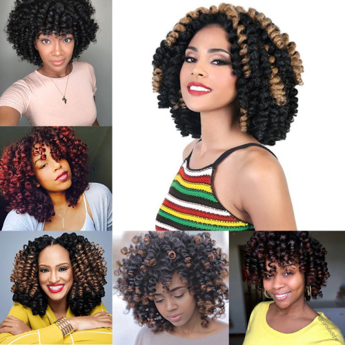 Jamaican Bounce Crochet Hair Wand Curl Synthetic Hair Supplier, Supply Various Jamaican Bounce Crochet Hair Wand Curl Synthetic Hair of High Quality