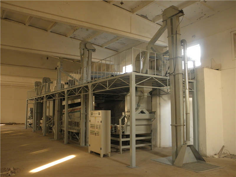 seed processing plant