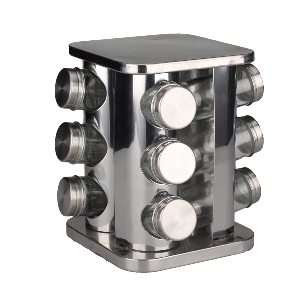 12 Stück Gewürzregal 12 Pieces Spice Rack