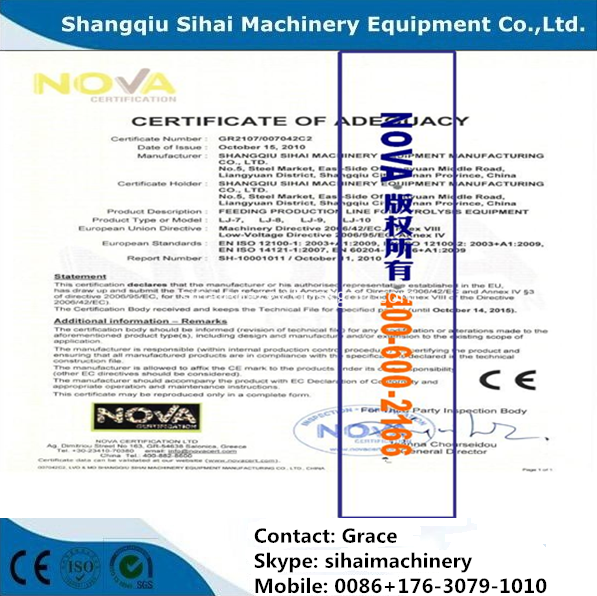 Pyrolysis plant Pyrolysis plant