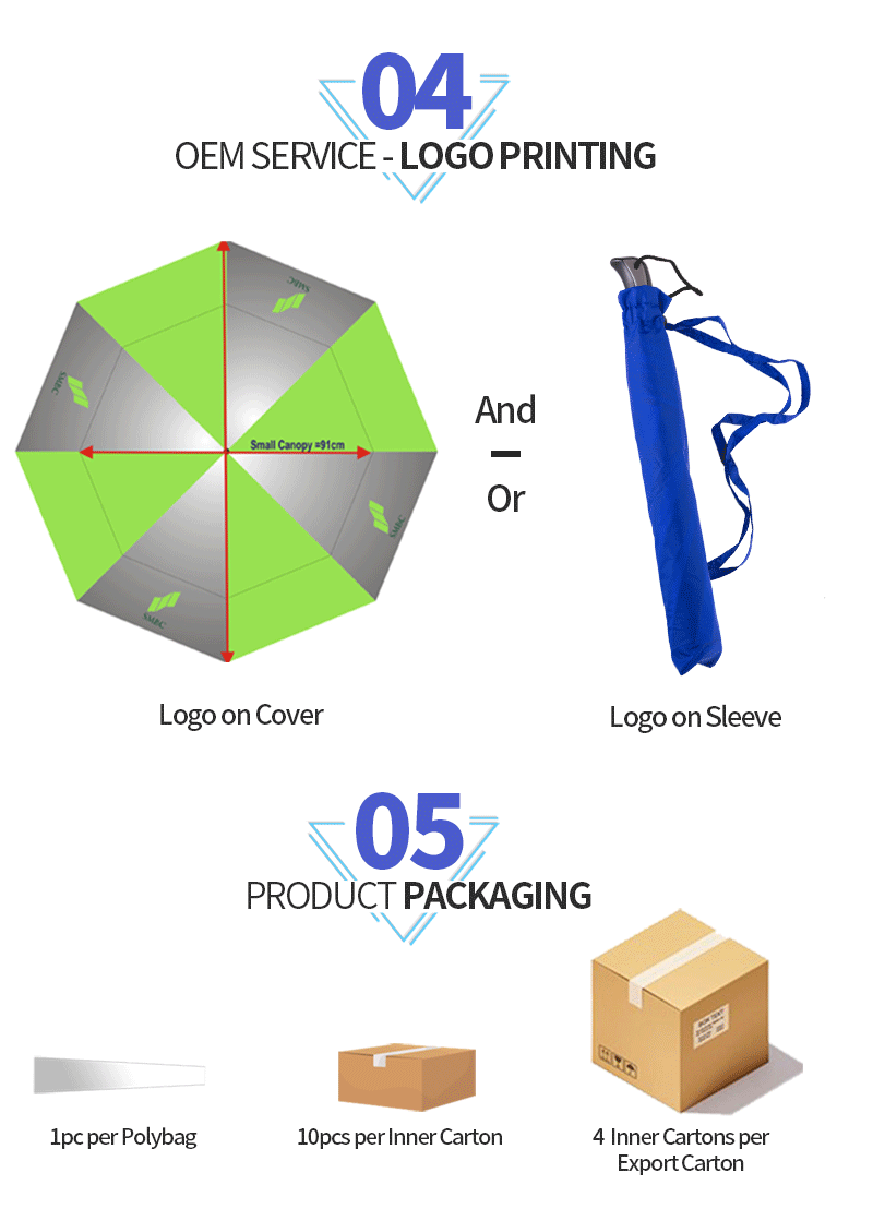 parapluie de golf pour sac de transport golf umbrella for carry bag