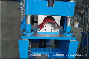 ridge cap roll forming machine