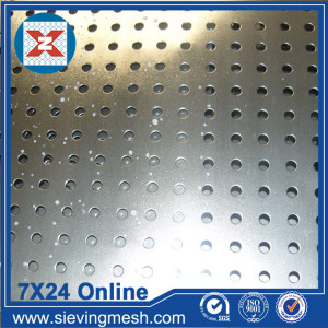 Round Holes Perforated Metal Mesh