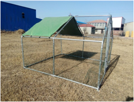 metal chicken kennel