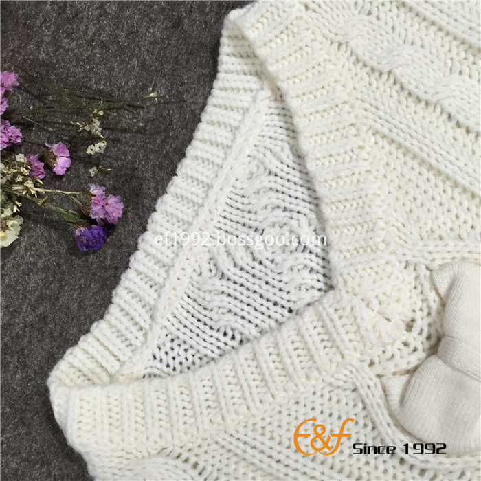 bowknot sweater poncho bowknot sweater poncho
