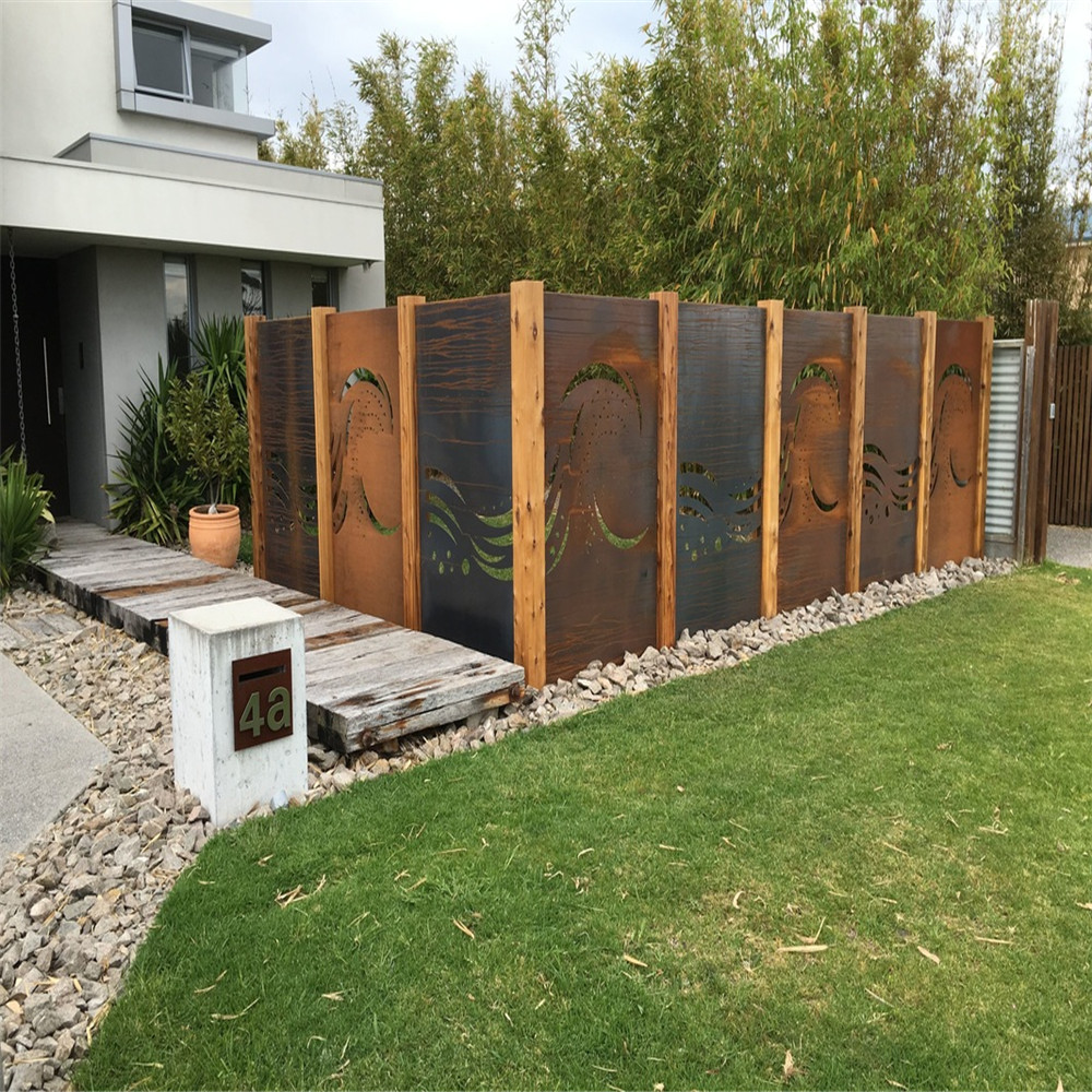 Metal Privacy Screen Corten steel China Manufacturer