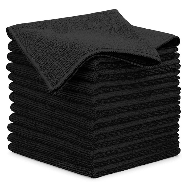 Microfiber Towel Black Microfiber Towel Black