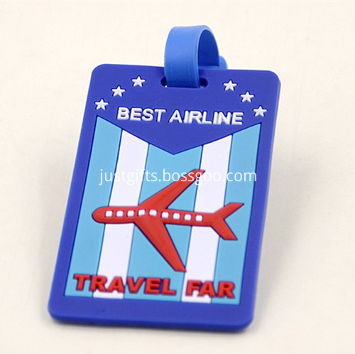 Promotional PVC Printing Luggage Tags 2