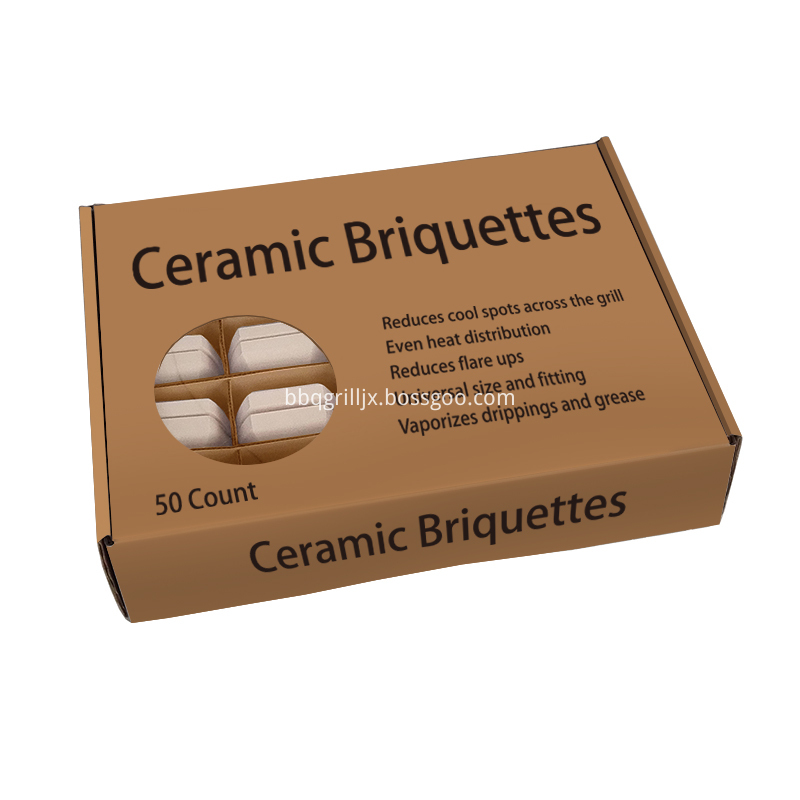 50 Count Ceramic Briquettes Package