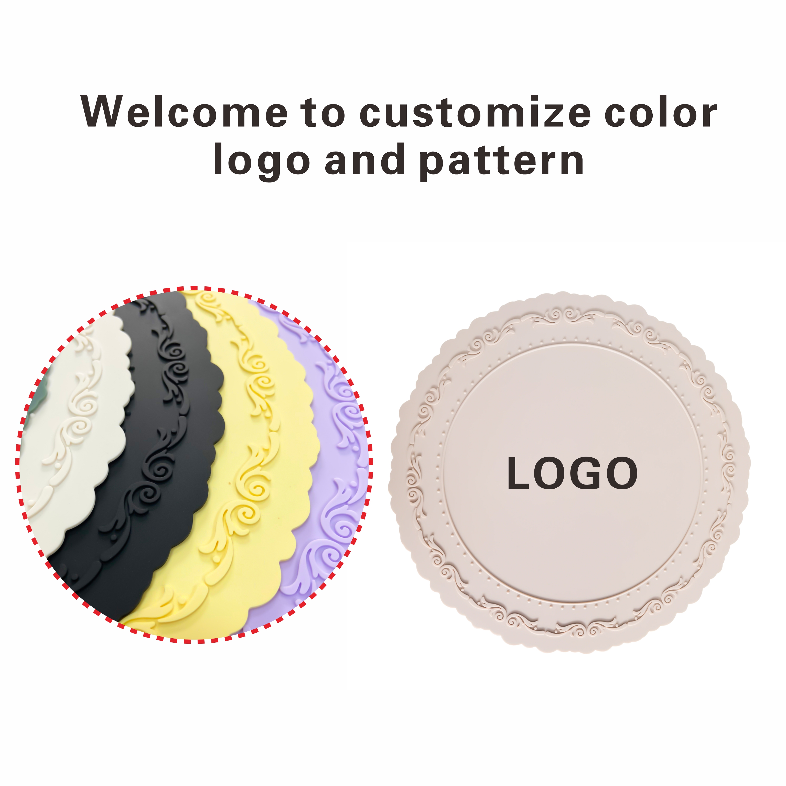 silicone cup mat MFZ-I013 silicone cup mat MFZ-I013