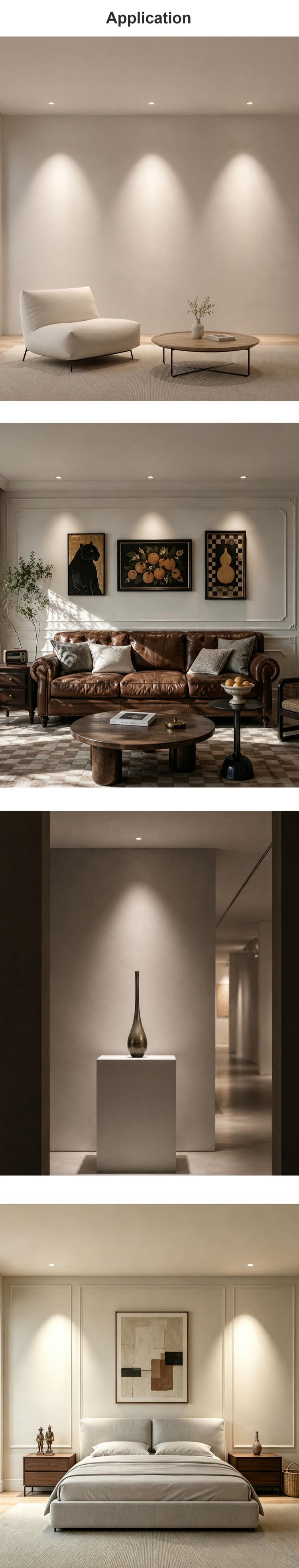 Trimless Ceiling Recessed LED Spotlight Trimless Ceiling Recessed LED Spotlight