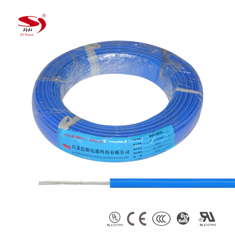 Fluorine plastic insulated wire FF46-1 2.5mm² BLUE01 Fluorine plastic insulated wire FF46-1 2.5mm² BLUE01