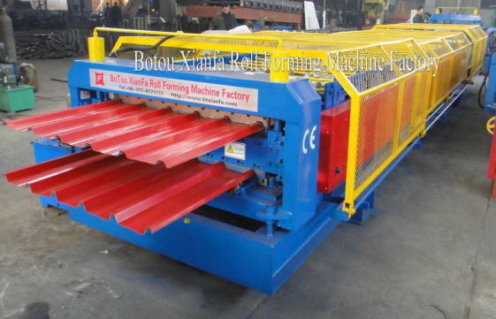 Double Trapezoidal Roll Forming Machine