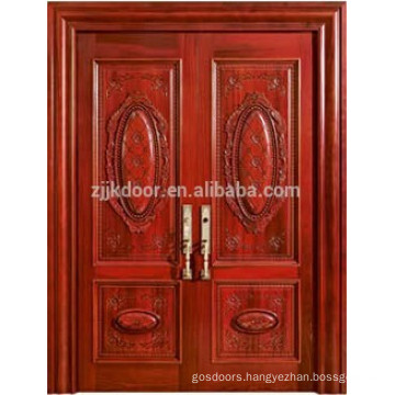 Jk M125 House Double Doors Design 24 Inches Exterior Doors China Manufacturer