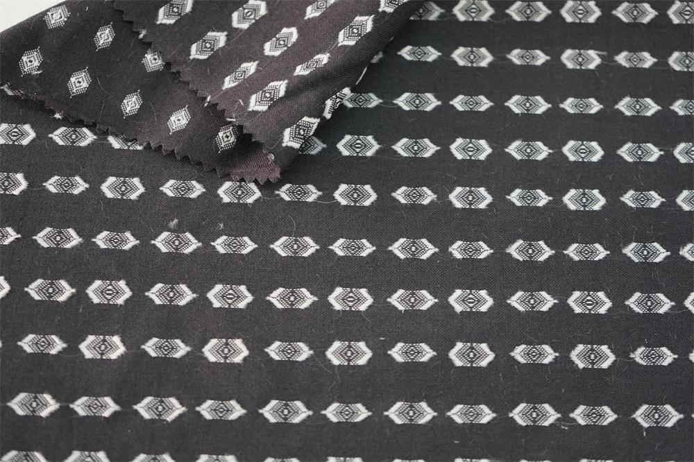 Cotton Rayon Yarn Dyed Jacquard Fabric Cotton Rayon Yarn Dyed Jacquard Fabric