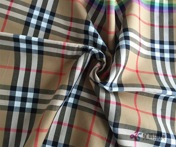 Colorful Checked Shirting Fabric