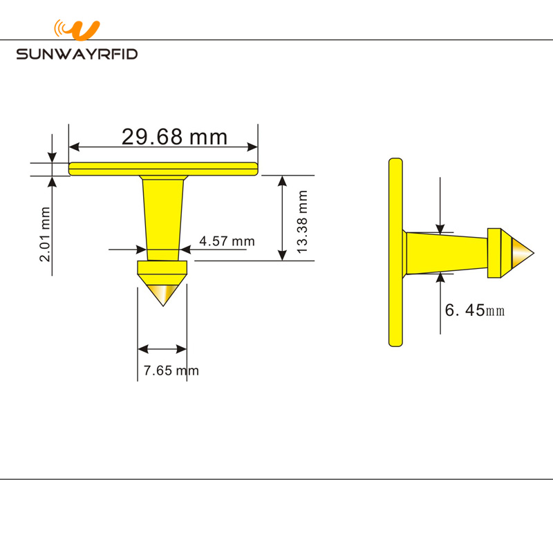 ukuran tag annimal rfid rfid annimal tags size