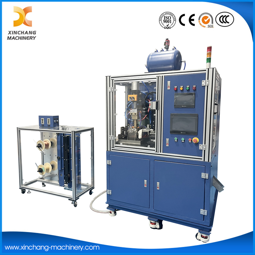 Copper braided wire welding and cutting machine (1) Copper braided wire welding and cutting machine (1)