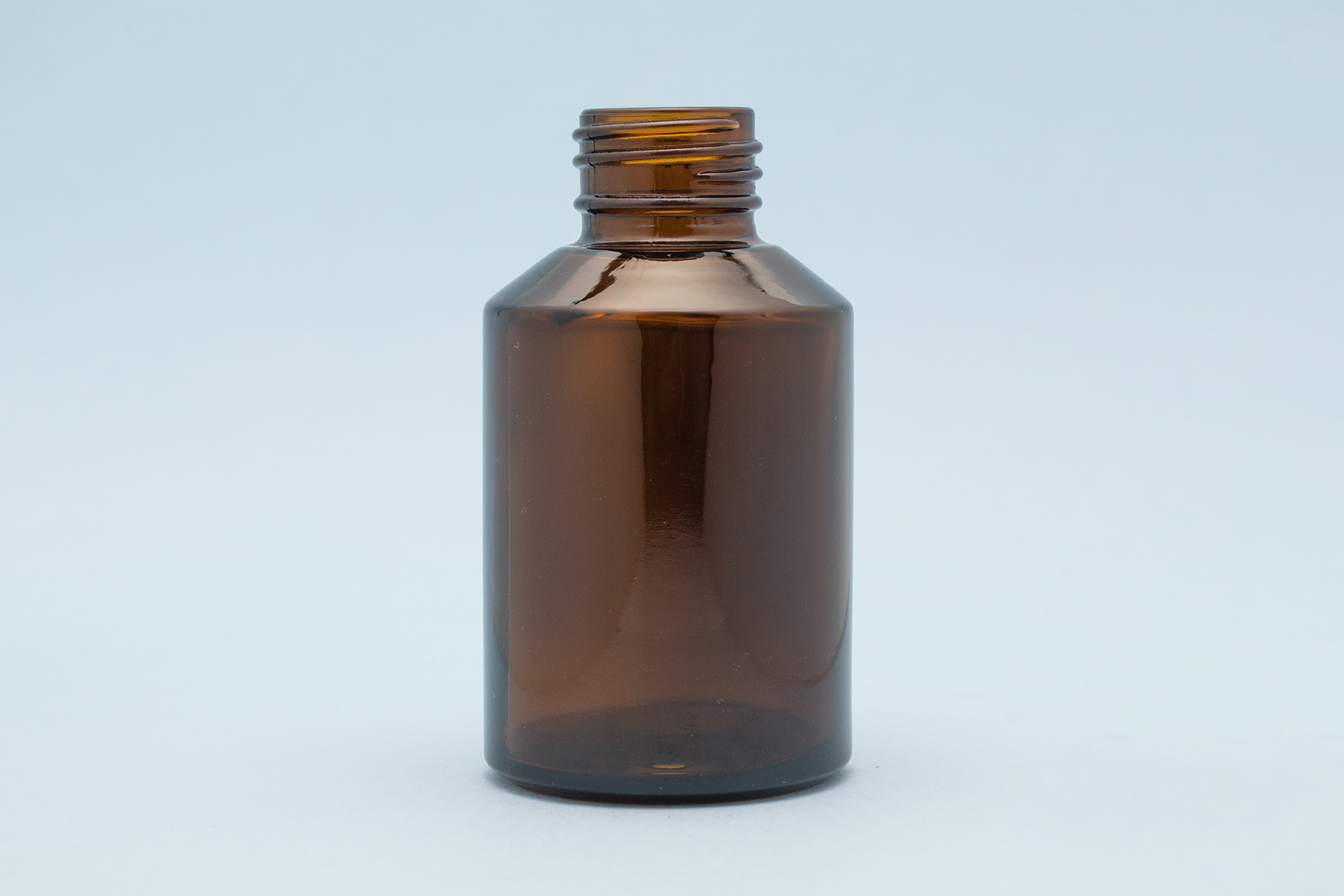 60ml/2 oz Amber Slanted Shoulder Glass Bottle With 24/410 Neck 60ml/2 oz Amber Slanted Shoulder Glass Bottle With 24/410 Neck