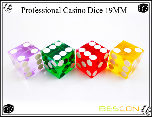 Bescon-Professional Casino Dice 19MM