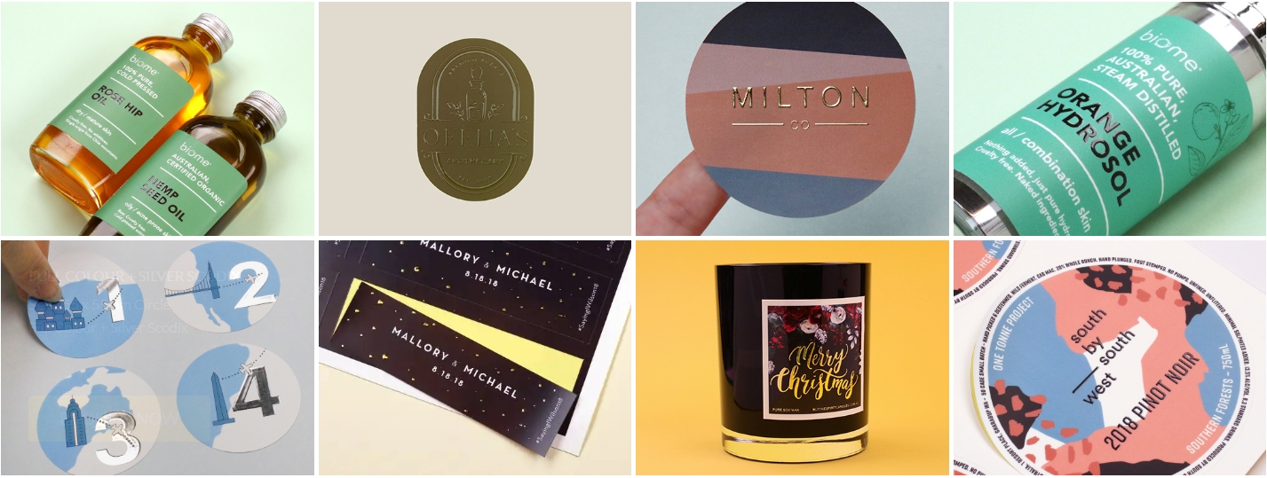 Spot Uv Emboss stickers 3 Spot Uv Emboss stickers 3
