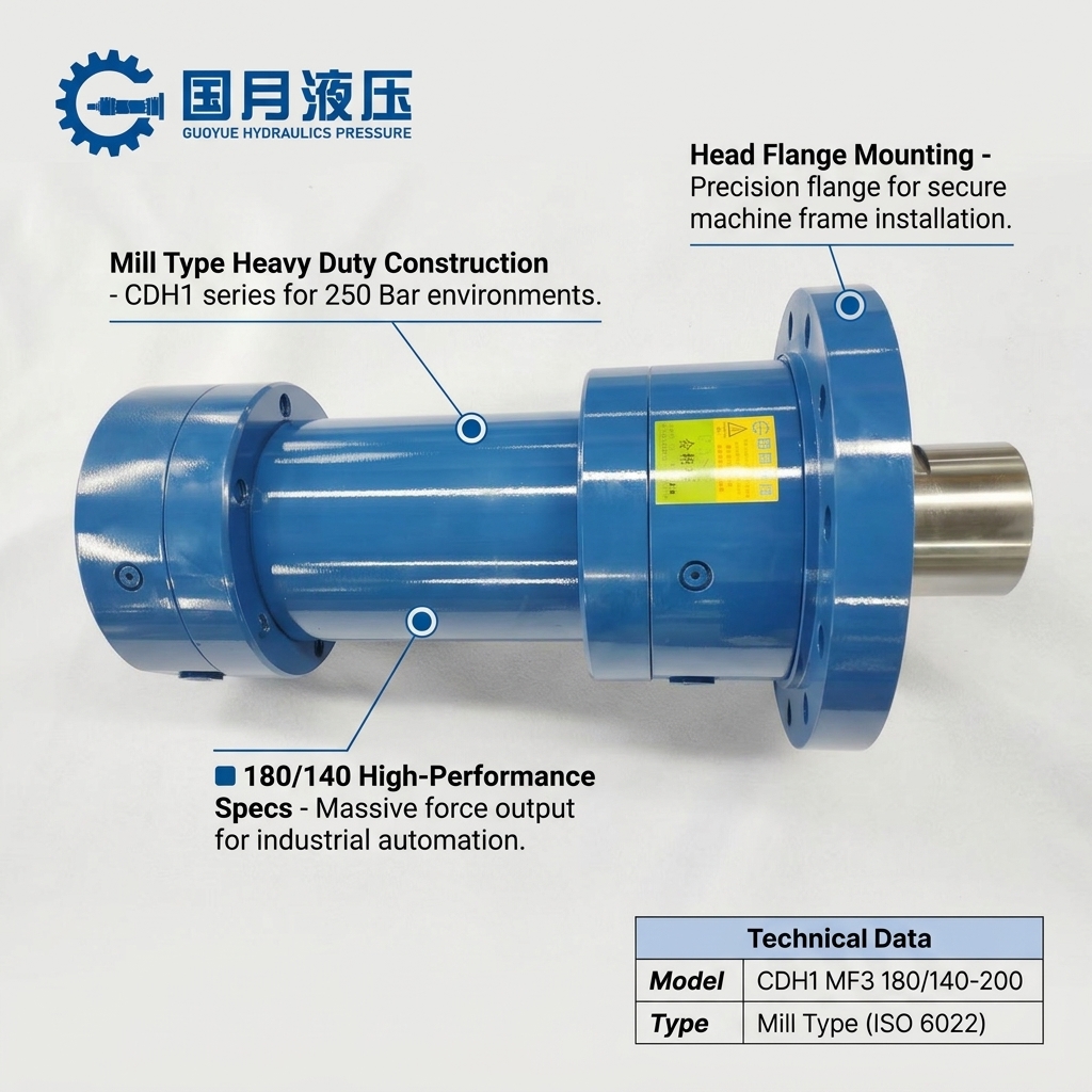 CDH1 MF3 180/140-200 Hydraulic Cylinder CDH1 MF3 180/140-200 Hydraulic Cylinder